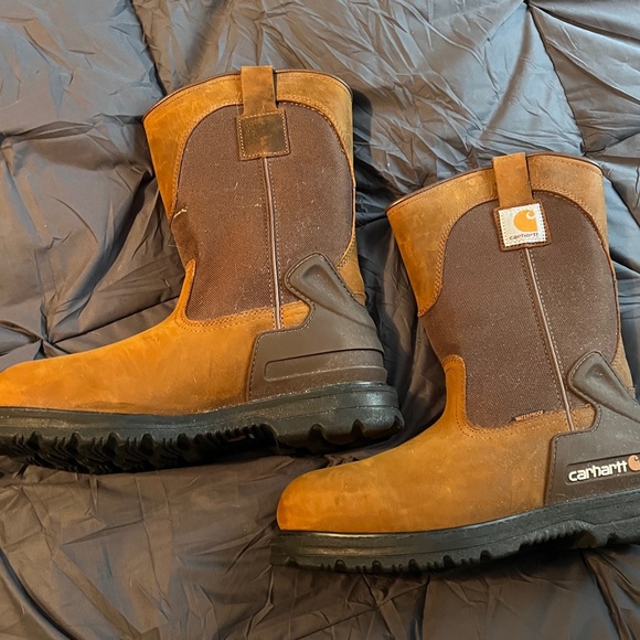 Carhartt Work Boots Men’s 8.5 - Picture 3 of 4
